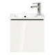 Duravit Waschtischunterschrank L-Cube 42x29,4x40cm, wandhängend, Tür li, we. hgl