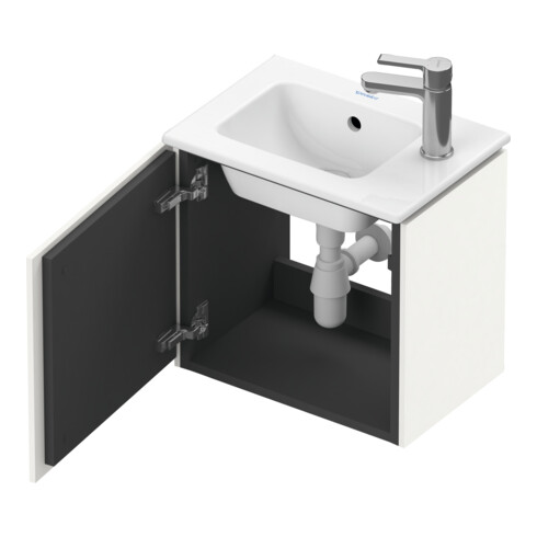 Duravit Waschtischunterschrank L-Cube 42x29,4x40cm, wandhängend, Tür li, we. hgl