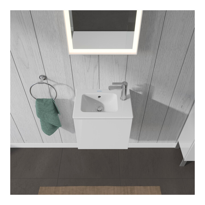 Duravit Waschtischunterschrank L-Cube 42x29,4x40cm, wandhängend, Tür li, we. hgl