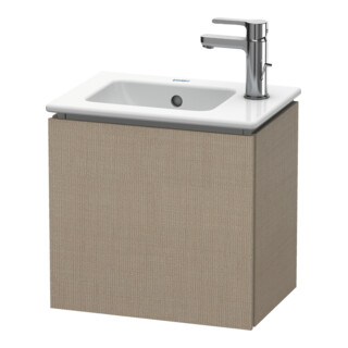 Duravit Waschtischunterschrank L-Cube 42x29,4x40cm, wandhängend, Tür links, leinen