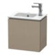 Duravit Waschtischunterschrank L-Cube 42x29,4x40cm, wandhängend, Tür links, leinen-1