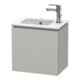 Duravit Waschtischunterschrank L-Cube 42x29,4x40cm, wandhängend, Tür re, betongr ma-1