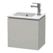 Duravit Waschtischunterschrank L-Cube 42x29,4x40cm, wandhängend, Tür re, betongr ma