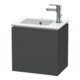 Duravit Waschtischunterschrank L-Cube 42x29,4x40cm, wandhängend, Tür re, graph matt-1
