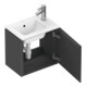 Duravit Waschtischunterschrank L-Cube 42x29,4x40cm, wandhängend, Tür re, graph matt