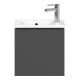 Duravit Waschtischunterschrank L-Cube 42x29,4x40cm, wandhängend, Tür re, graph matt