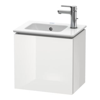 Duravit Waschtischunterschrank L-Cube 42x29,4x40cm, wandhängend, Tür re, we. hgl