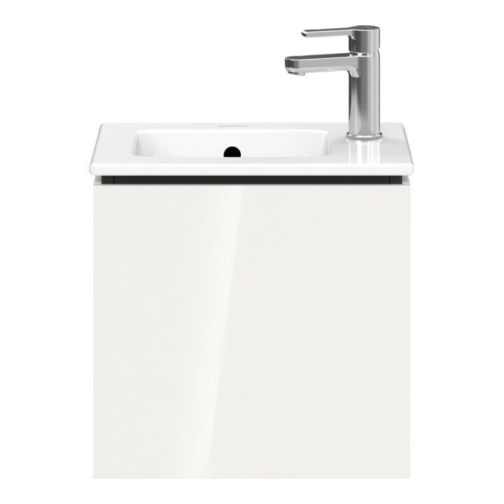 Duravit Waschtischunterschrank L-Cube 42x29,4x40cm, wandhängend, Tür re, we. hgl