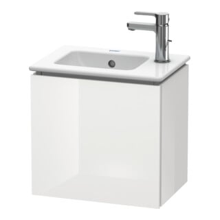 Duravit Waschtischunterschrank L-Cube 42x29,4x40cm, wandhängend, Tür re, we. hgl