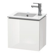 Duravit Waschtischunterschrank L-Cube 42x29,4x40cm, wandhängend, Tür re, we. hgl