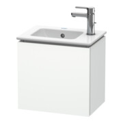 Duravit Waschtischunterschrank L-Cube 42x29,4x40cm, wandhängend, Tür re, weiß matt