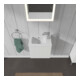 Duravit Waschtischunterschrank L-Cube 42x29,4x40cm, wandhängend, Tür re, weiß matt-4