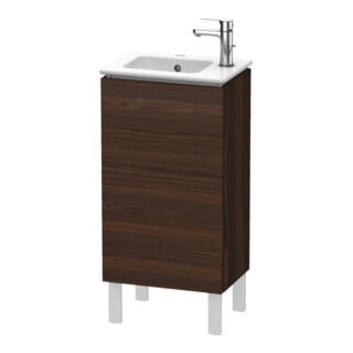 Duravit Waschtischunterschrank L-Cube 42x29,4x70,4cm, st, Tür li, Nussb geb.