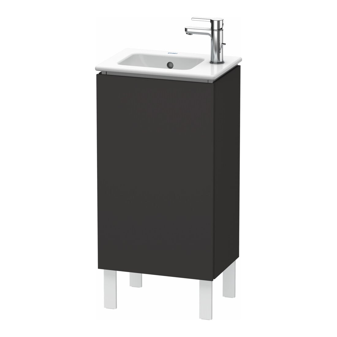 Duravit Waschtischunterschrank L-Cube 42x29,4x70,4cm, st, Tür re, graph matt