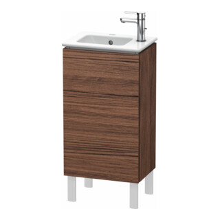 Duravit Waschtischunterschrank L-Cube 42x29,4x70,4cm, st, Tür re, Nussb dkl.