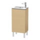 Duravit Waschtischunterschrank L-Cube 42x29,4x70,4cm, steh., T re, Eiche natur-1
