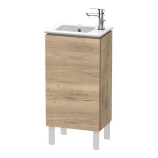 Duravit Waschtischunterschrank L-Cube 42x29,4x70,4cm, steh., Tür li, Ei marm.