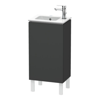 Duravit Waschtischunterschrank L-Cube 42x29,4x70,4cm, steh., Tür li, graph ma
