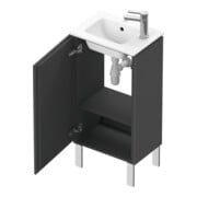 Duravit Waschtischunterschrank L-Cube 42x29,4x70,4cm, steh., Tür li, graph ma-2