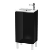 Duravit Waschtischunterschrank L-Cube 42x29,4x70,4cm, steh., Tür li, sw hgl