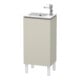 Duravit Waschtischunterschrank L-Cube 42x29,4x70,4cm, steh., Tür li, Tau matt-1