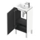 Duravit Waschtischunterschrank L-Cube 42x29,4x70,4cm, steh., Tür li, weiß matt