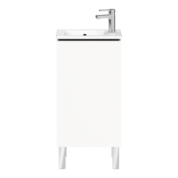 Duravit Waschtischunterschrank L-Cube 42x29,4x70,4cm, steh., Tür li, weiß matt