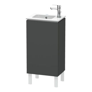 Duravit Waschtischunterschrank L-Cube 42x29,4x70,4cm, steh., Tür re, graph ma