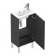 Duravit Waschtischunterschrank L-Cube 42x29,4x70,4cm, steh., Tür re, graph ma-2