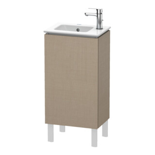Duravit Waschtischunterschrank L-Cube 42x29,4x70,4cm, steh., Tür re, leinen