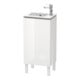 Duravit Waschtischunterschrank L-Cube 42x29,4x70,4cm, steh., Tür re, we. hgl-1