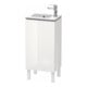 Duravit Waschtischunterschrank L-Cube 42x29,4x70,4cm, steh., Tür re, we. hgl-1