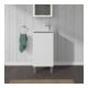 Duravit Waschtischunterschrank L-Cube 42x29,4x70,4cm, steh., Tür re, weiß matt-2