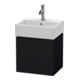 Duravit Waschtischunterschrank L-Cube 43,4x34,1x40cm, wandhängend, T li, Ei schwarz-1