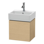 Duravit Waschtischunterschrank L-Cube 43,4x34,1x40cm, wandhängend, T li, Eiche natur-1