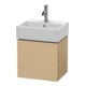 Duravit Waschtischunterschrank L-Cube 43,4x34,1x40cm, wandhängend, T re, Eiche natur-1