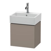 Duravit Waschtischunterschrank L-Cube 43,4x34,1x40cm, wandhängend, Tür li, bas. matt