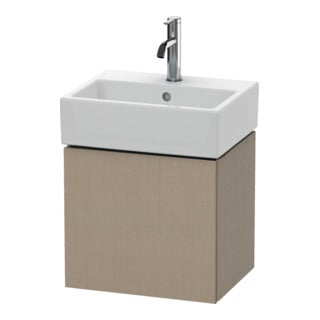 Duravit Waschtischunterschrank L-Cube 43,4x34,1x40cm, wandhängend, Tür links, leinen
