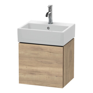 Duravit Waschtischunterschrank L-Cube 43,4x34,1x40cm, wandhängend, Tür re, Ei marm.