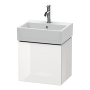 Duravit Waschtischunterschrank L-Cube 43,4x34,1x40cm, wandhängend, Tür re, we. hgl