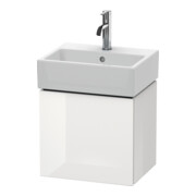 Duravit Waschtischunterschrank L-Cube 43,4x34,1x40cm, wandhängend, Tür re, we. hgl