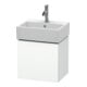 Duravit Waschtischunterschrank L-Cube 43,4x34,1x40cm, wandhängend, Tür re, weiß matt-1
