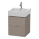 Duravit Waschtischunterschrank L-Cube 48,4x45,9cm, bas. ma, 2 Schub., wandhängend-1