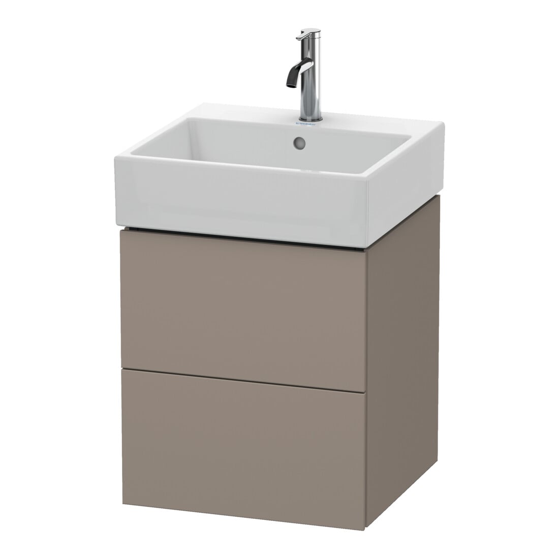 Duravit Waschtischunterschrank L-Cube 48,4x45,9cm, bas. ma, 2 Schub., wandhängend