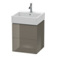 Duravit Waschtischunterschrank L-Cube 48,4x45,9cm, f Gr hgl, 2 Schub., wandhängend-1