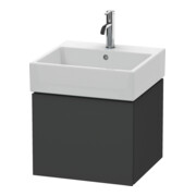 Duravit Waschtischunterschrank L-Cube 48,4x45,9cm, graph ma, 1 Ausz., wandhängend