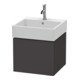 Duravit Waschtischunterschrank L-Cube 48,4x45,9cm, graph matt, 1 Ausz., wandhängend-1