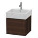 Duravit Waschtischunterschrank L-Cube 48,4x45,9cm, Nussb geb., 1 Ausz., wandhängend-1