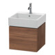 Duravit Waschtischunterschrank L-Cube 48,4x45,9cm, Nussb Nat, 1 Ausz., wandhängend-1