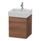 Duravit Waschtischunterschrank L-Cube 48,4x45,9cm, Nussb Nat, 2 Schub., wandhängend-1